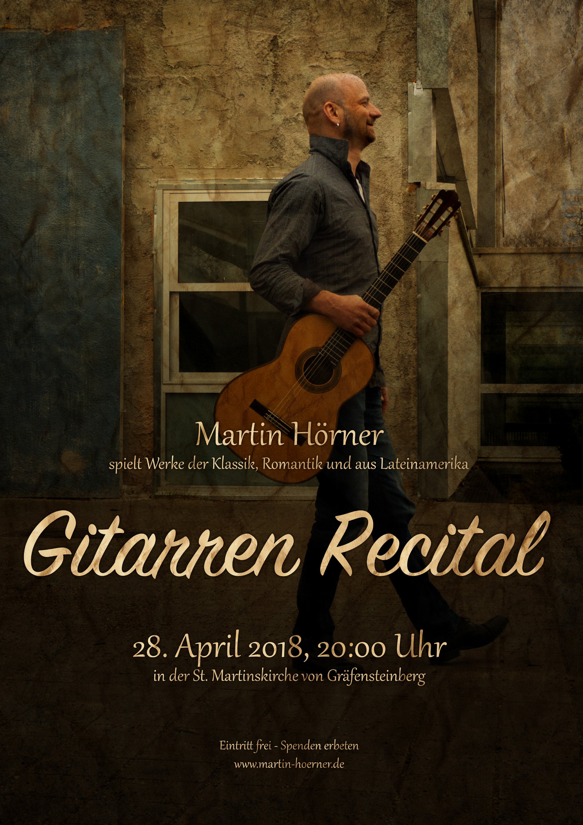 Martin Hörner - Konzertplakat 2